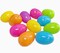 Plastic Bright Easter Egg Assortment 50 Pcs Perfect for Easter Egg Hunt/Surprise Egg/Easter Hunt